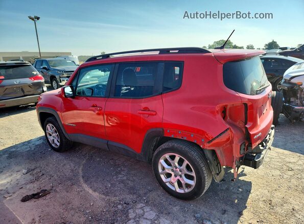 ZACCJBBB3HPF26116 2017 JEEP RENEGADE Red Հետևի ձախ