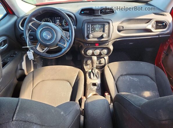 ZACCJBBB3HPF26116 2017 JEEP RENEGADE Red Առջևի վահանակի տեսք