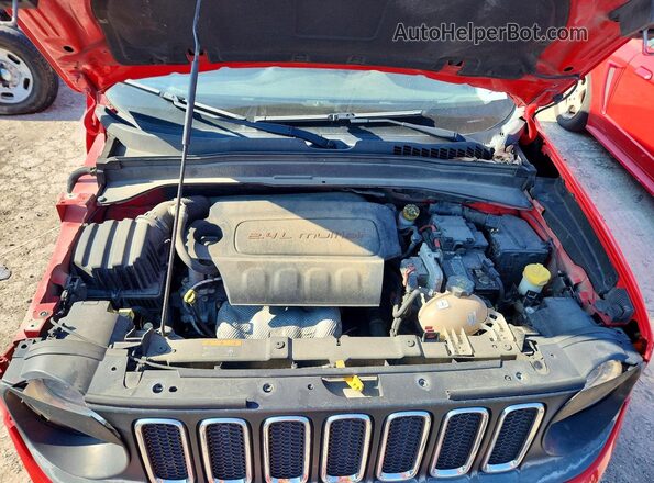 ZACCJBBB3HPF26116 2017 JEEP RENEGADE Red Սալոնի հետևի տեսք