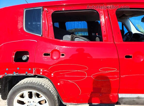 ZACCJBBB3HPF26116 2017 JEEP RENEGADE Red Հետևի նստատեղերի տեսք