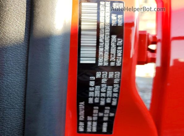 ZACCJBBB3HPF29548 2017 JEEP RENEGADE Красный Панорамный вид салона 360°