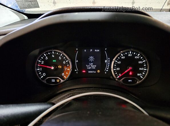 ZACCJBBB3HPF67927 2017 JEEP RENEGADE Gray ხელსაწყოთა პანელის ხედი