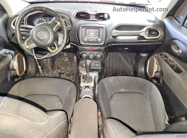 ZACCJBBB3HPF67927 2017 JEEP RENEGADE Gray წინა პანელის ხედი