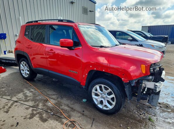 ZACCJBBB4HPE44332 2017 JEEP RENEGADE Red Delantero derecho