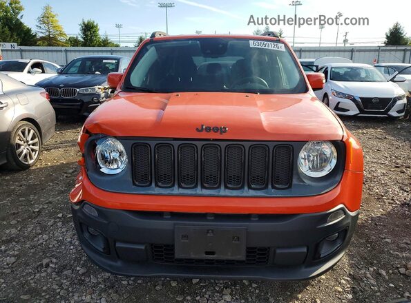 ZACCJBBB4HPE59705 2017 JEEP RENEGADE Orange Вид спереду