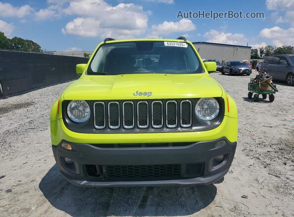 ZACCJBBB4HPF49632 2017 JEEP RENEGADE Green Front view