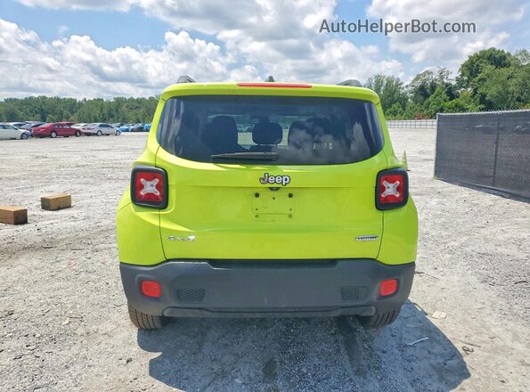 ZACCJBBB4HPF49632 2017 JEEP RENEGADE Green Rear view