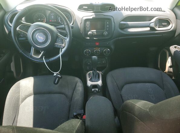 ZACCJBBB4HPF49632 2017 JEEP RENEGADE Green Dashboard view