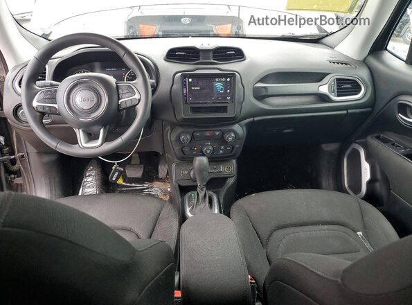 ZACCJBBB4JPH60156 2018 JEEP RENEGADE Silver Dashboard view