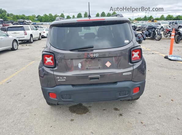 ZACCJBBB4JPH60156 2018 JEEP RENEGADE Silver Rear view