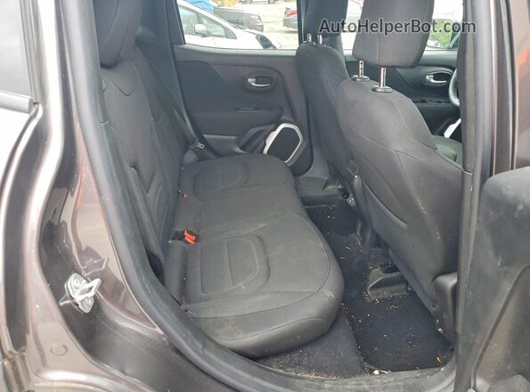 ZACCJBBB4JPH60156 2018 JEEP RENEGADE Silver Rear seats view
