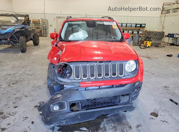 ZACCJBBB5HPF50739 2017 JEEP RENEGADE Red Front view
