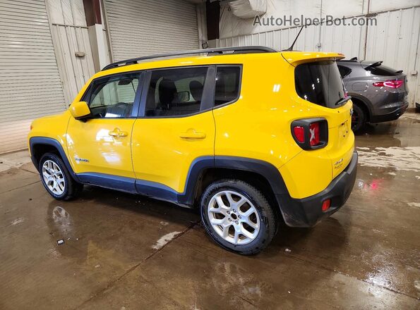 ZACCJBBB5HPF62146 2017 JEEP RENEGADE Yellow Trasero izquierdo