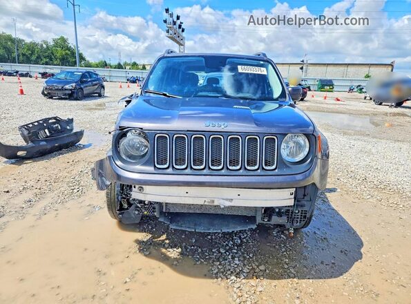 ZACCJBBB5HPG09787 2017 JEEP RENEGADE Gray Front view