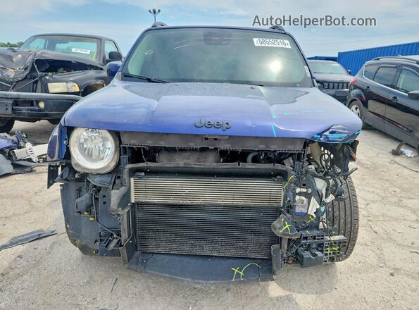 ZACCJBBB6HPF08290 2017 JEEP RENEGADE Синий Вид спереди