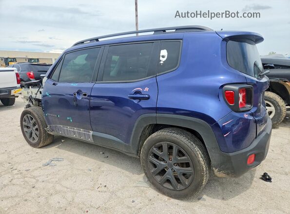 ZACCJBBB6HPF08290 2017 JEEP RENEGADE Синий Задняя левая четверть