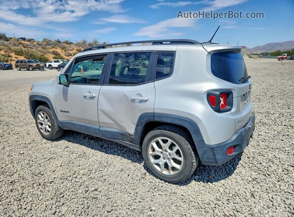 ZACCJBBB7HPE44499 2017 JEEP RENEGADE Silver Trasero izquierdo