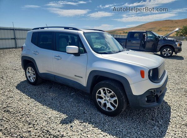 ZACCJBBB7HPE44499 2017 JEEP RENEGADE Silver Delantero derecho