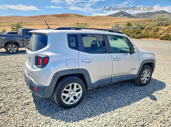 ZACCJBBB7HPE44499 2017 JEEP RENEGADE Silver Trasero derecho