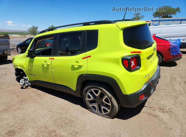 ZACCJBBB7JPH41018 2018 JEEP RENEGADE Green Trasero izquierdo