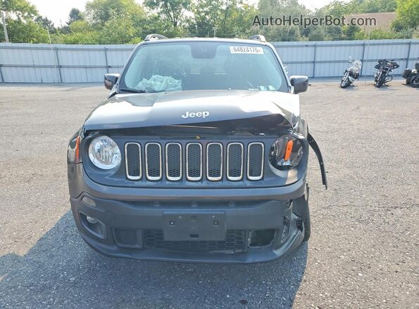 ZACCJBBB8HPE89001 2017 JEEP RENEGADE Угольный Вид спереди