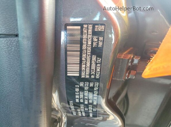 ZACCJBBB8HPE89001 2017 JEEP RENEGADE Угольный Вид наклейки с VIN-кодом