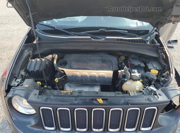 ZACCJBBB8HPE89001 2017 JEEP RENEGADE Угольный Вид подкапотного пространства