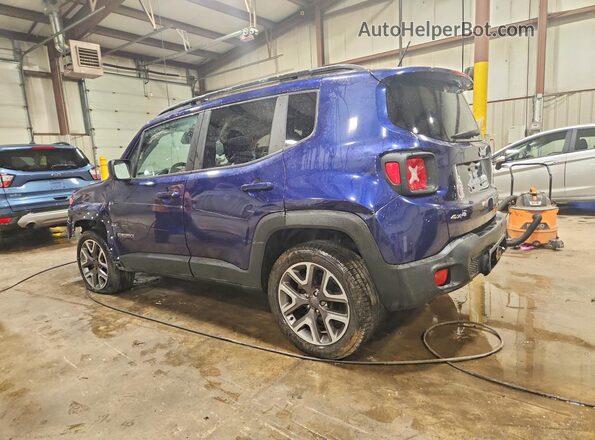 ZACCJBBB8HPF59399 2017 JEEP RENEGADE Blue Trasero izquierdo