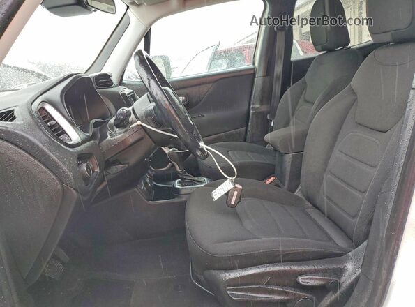 ZACCJBBB8JPH41402 2018 JEEP RENEGADE White Widok wnętrza z przodu