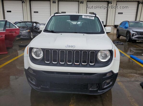 ZACCJBBB8JPH41402 2018 JEEP RENEGADE White Widok z przodu