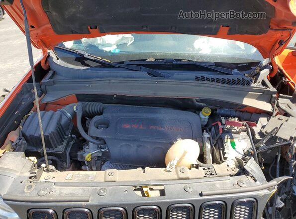 ZACCJBBB9HPF02922 2017 JEEP RENEGADE Orange Engine compartment view