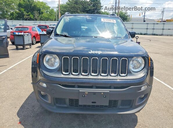 ZACCJBBB9HPF25410 2017 JEEP RENEGADE Black Vista frontal