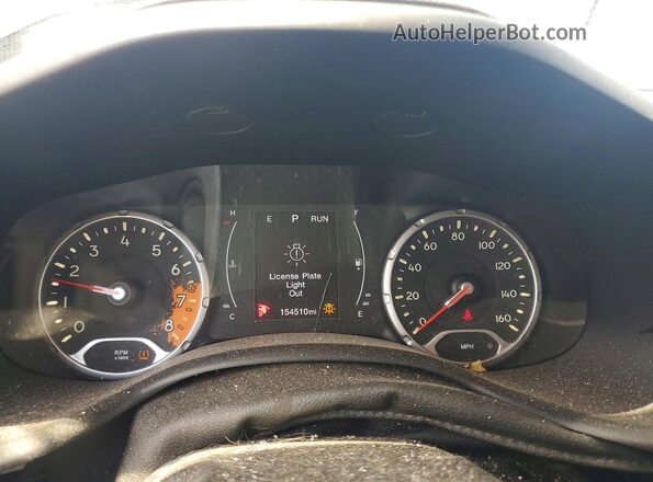 ZACCJBBB9HPF25410 2017 JEEP RENEGADE Black Vista del cuadro de instrumentos