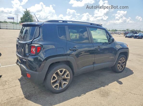 ZACCJBBB9HPF25410 2017 JEEP RENEGADE Black Trasero derecho