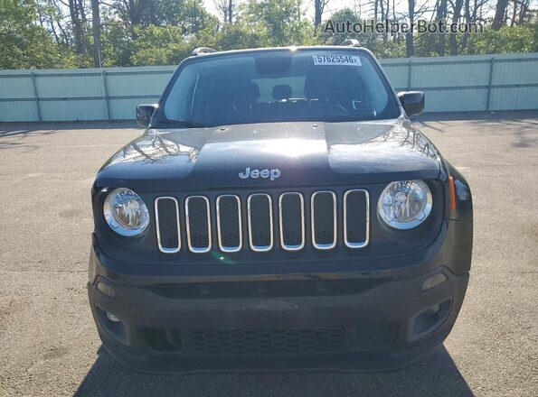 ZACCJBBB9HPF47522 2017 JEEP RENEGADE Черный Вид спереди