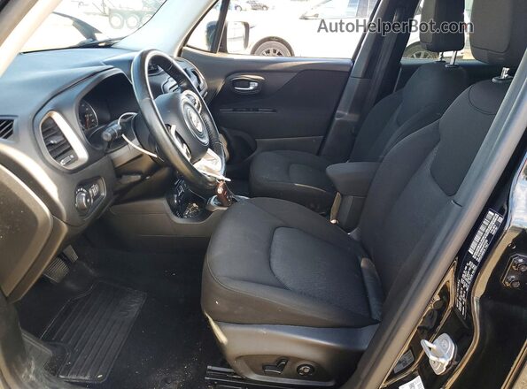 ZACCJBBB9HPF47522 2017 JEEP RENEGADE Черный Вид салона спереди