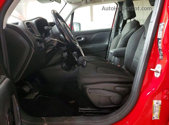 ZACCJBBBXHPF92047 2017 JEEP RENEGADE Красный Вид салона спереди