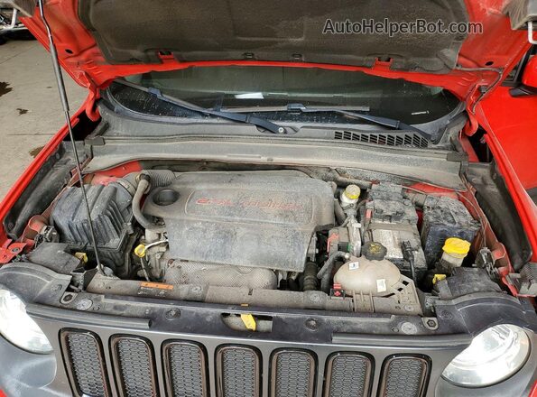 ZACCJBBBXHPF92047 2017 JEEP RENEGADE Красный Вид подкапотного пространства