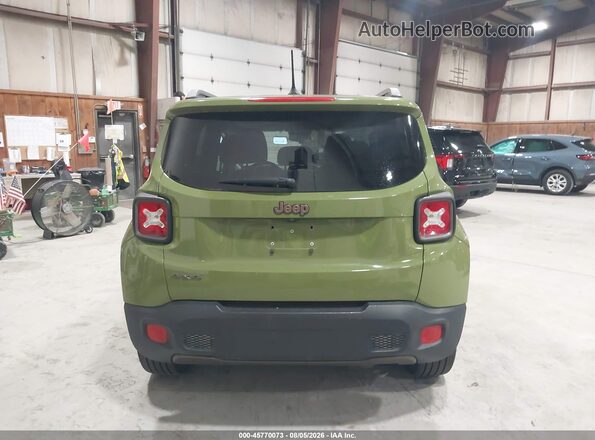 ZACCJBBT0GPD07587 2016 JEEP RENEGADE Green 