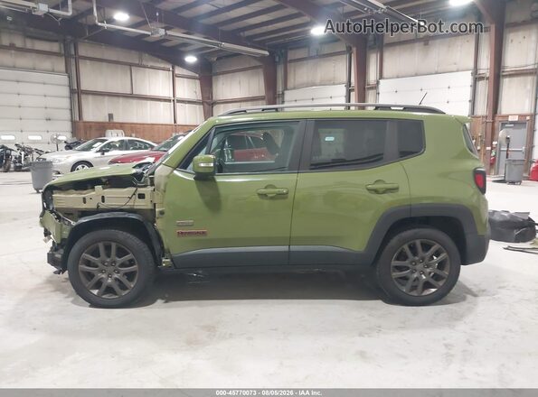 ZACCJBBT0GPD07587 2016 JEEP RENEGADE Green 
