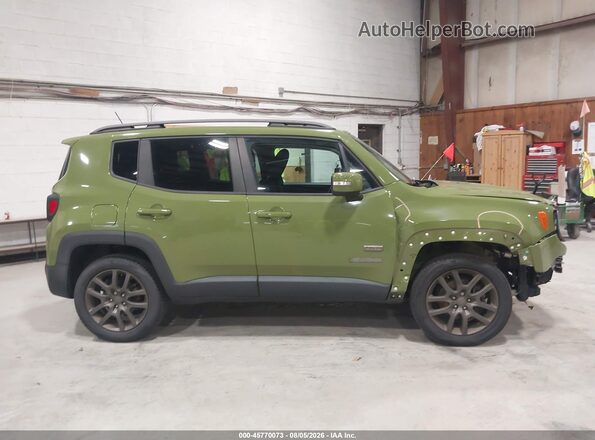 ZACCJBBT0GPD07587 2016 JEEP RENEGADE Green Սալոնի 360 աստիճան տեսք