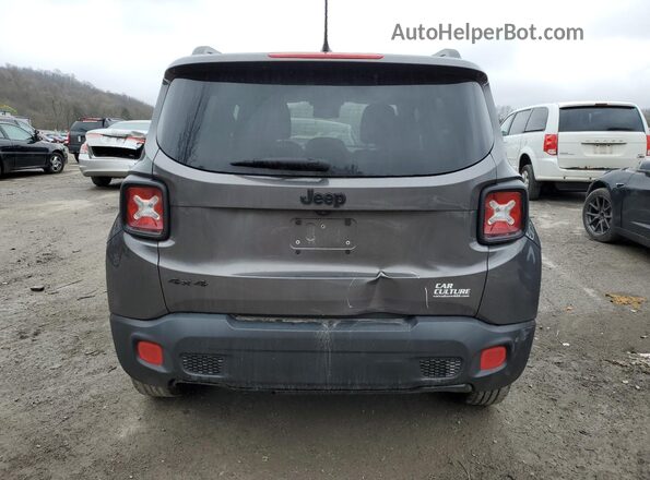 ZACCJBBT0GPD12904 2016 JEEP RENEGADE Gray Вид ззаду