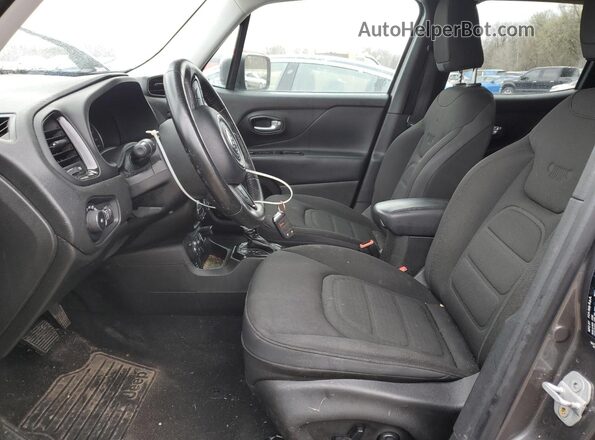 ZACCJBBT0GPD12904 2016 JEEP RENEGADE Gray Вид салону спереду