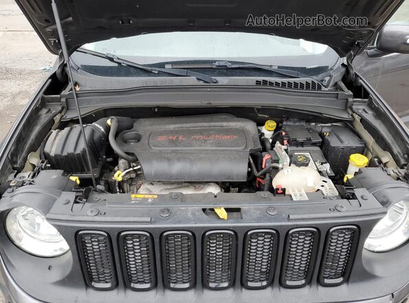ZACCJBBT0GPD12904 2016 JEEP RENEGADE Gray Вид підкапотного простору