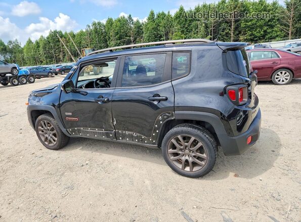 ZACCJBBT0GPD62010 2016 JEEP RENEGADE Black Tył lewy