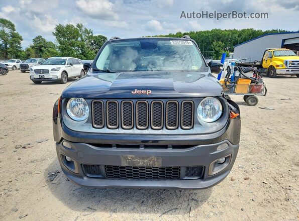 ZACCJBBT0GPD62010 2016 JEEP RENEGADE Black Widok z przodu