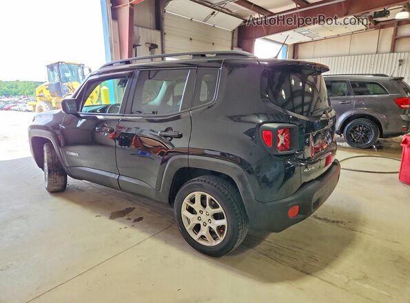 ZACCJBBT2GPC61034 2016 JEEP RENEGADE Black Հետևի ձախ