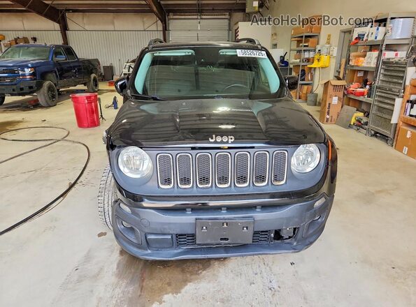 ZACCJBBT2GPC61034 2016 JEEP RENEGADE Black Դիմացի տեսք