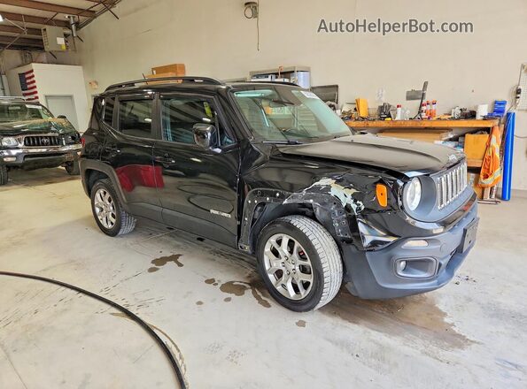ZACCJBBT2GPC61034 2016 JEEP RENEGADE Black Առջևի աջ
