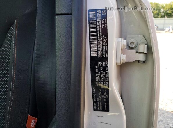 ZACCJBBT2GPD24794 2016 JEEP RENEGADE White სალონის 360-გრადუსიანი ხედი